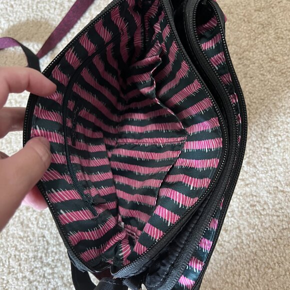 Vera Bradley Midtown Crossbody, Black - Picture 2 of 5